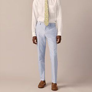 Ludlow Light Blue Slim-fit Suit Pant 31/32 in Portuguese Cotton Oxford NWT